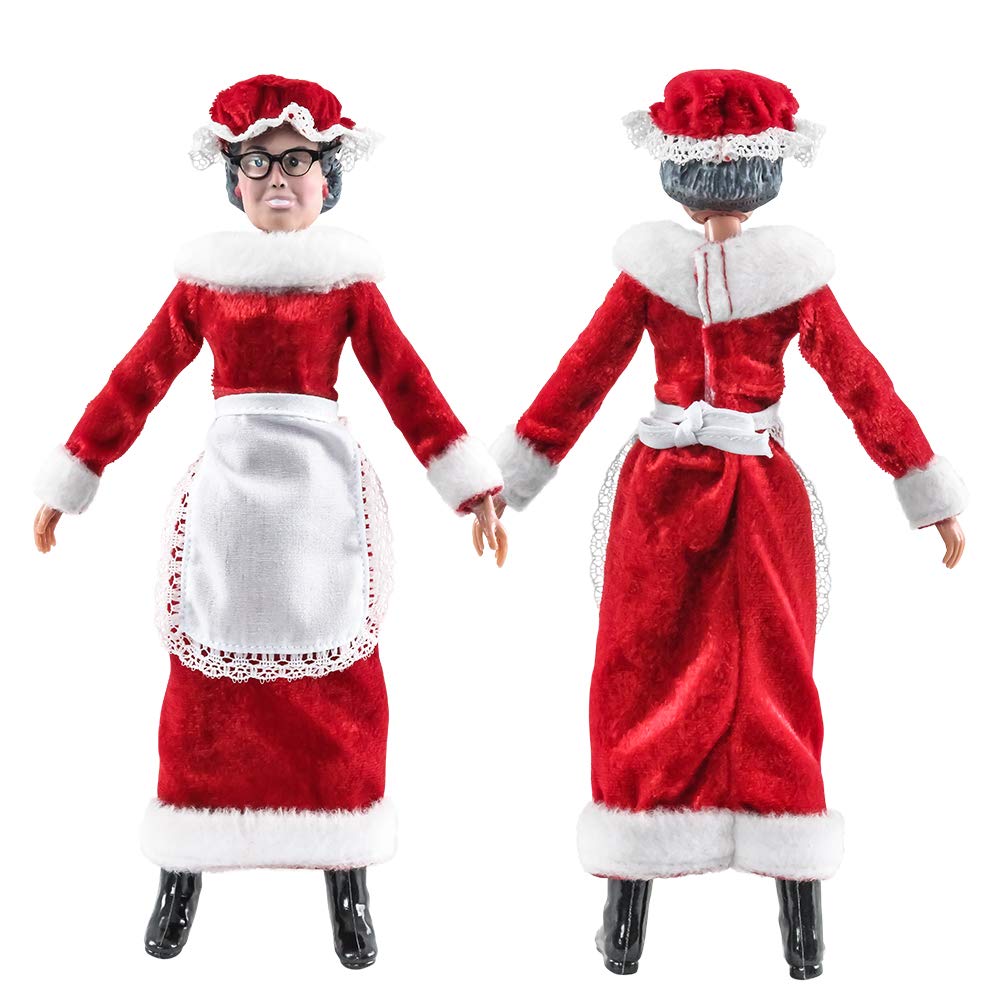 Amazon.com: Set of 2 Figures: Santa & Mrs. Claus 8 Inch Retro